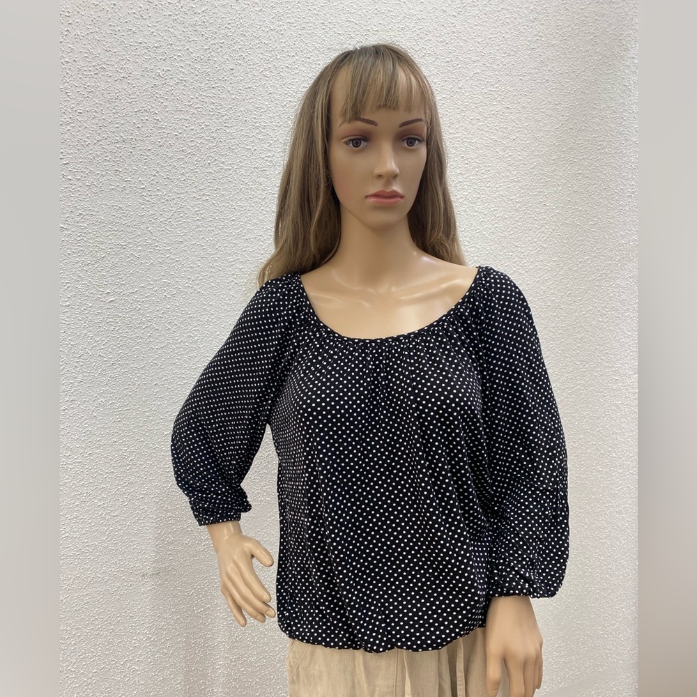 MICHAEL KORS POLKA DOT TOP Size P/L